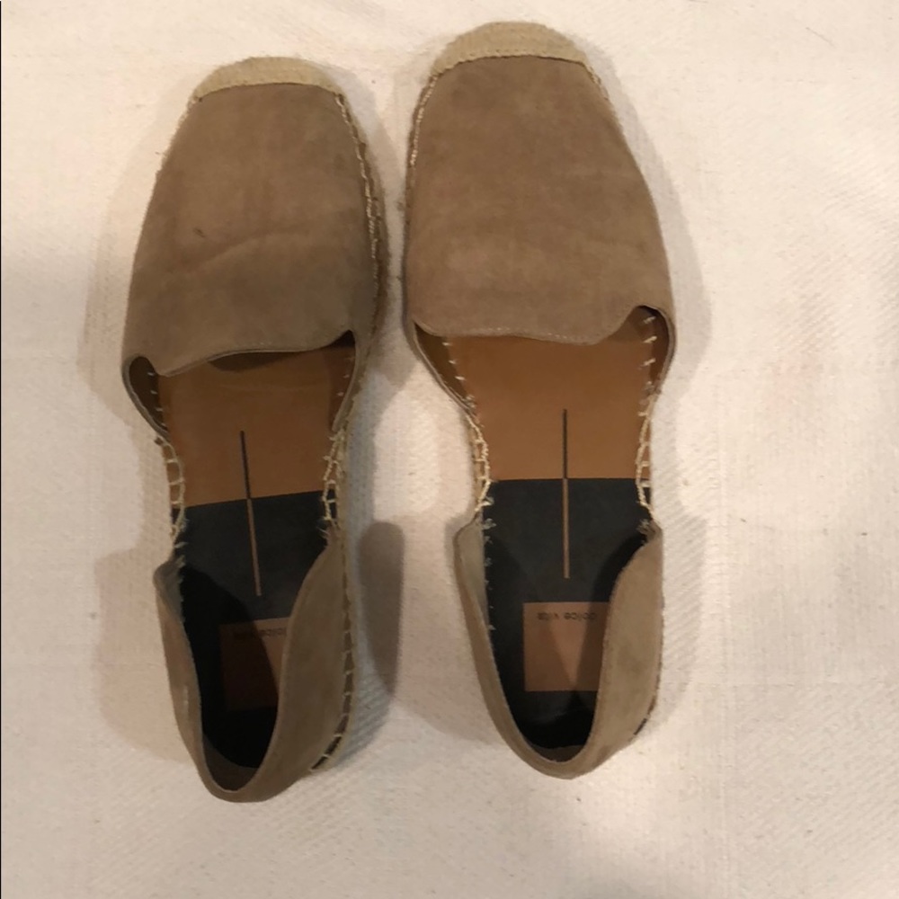 Dolce Vita espadrilles. Size 8B. Tan Leather